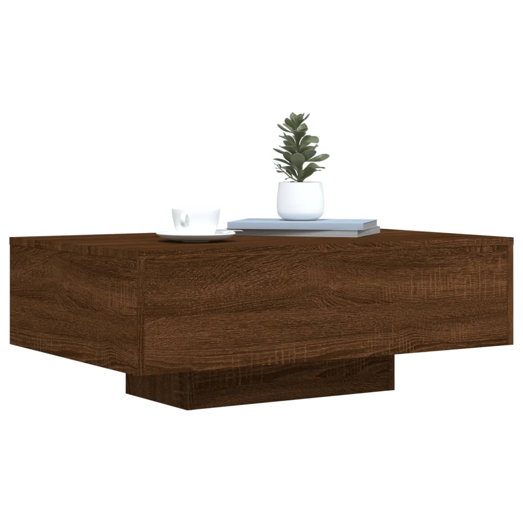 Couchtisch Wohnzimmertisch mit LED Beleuchtung Beistelltisch Stehtische - Bild 83 von 89