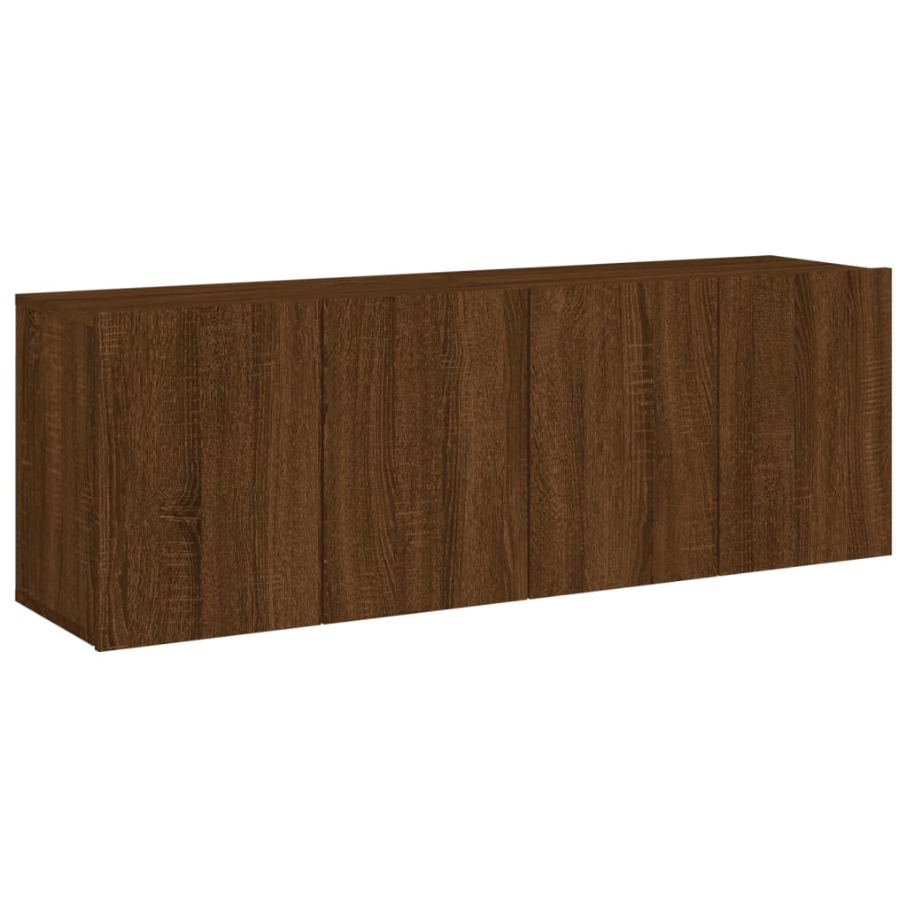 TV Wandschrank Lowboard Fernsehschrank Hängeschrank TV Möbel 60/80/100 cm - Bild 72 von 91