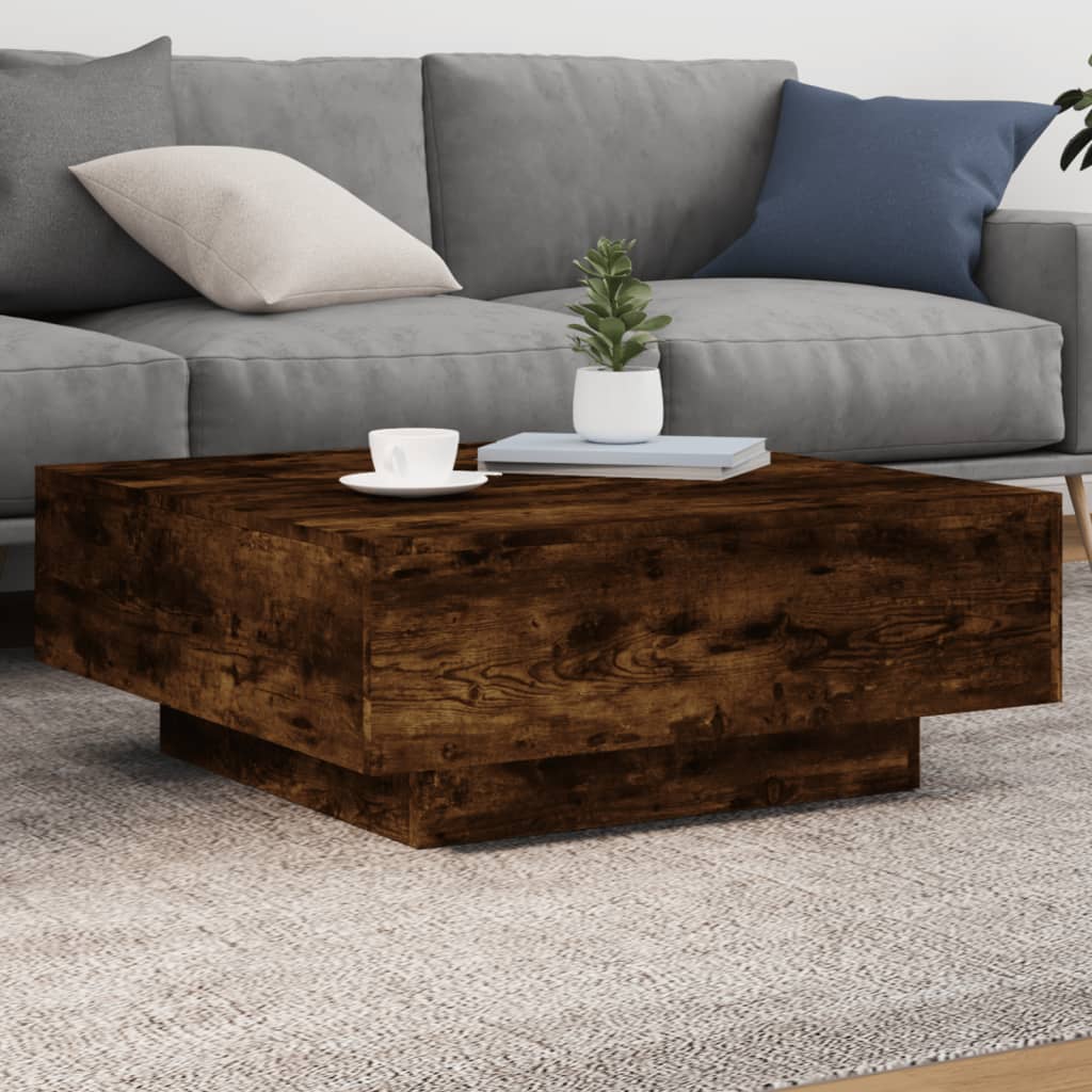 Couchtisch Wohnzimmertisch mit LED Beleuchtung Beistelltisch Stehtische - Bild 57 von 89