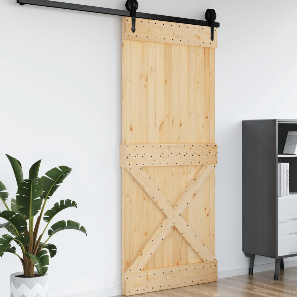 Holzschiebetür Holztür Massivholz Kiefer Tür Schiebetür Innentür Zimmertür 210cm - Bild 38 von 43