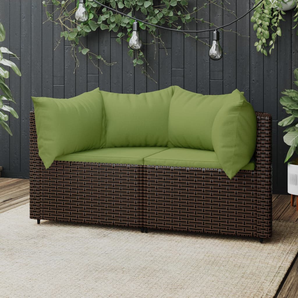 Garten Lounge Set mit Kissen Gartensofa Ecksofa Gartenmöbel Poly Rattan - Bild 26 von 106
