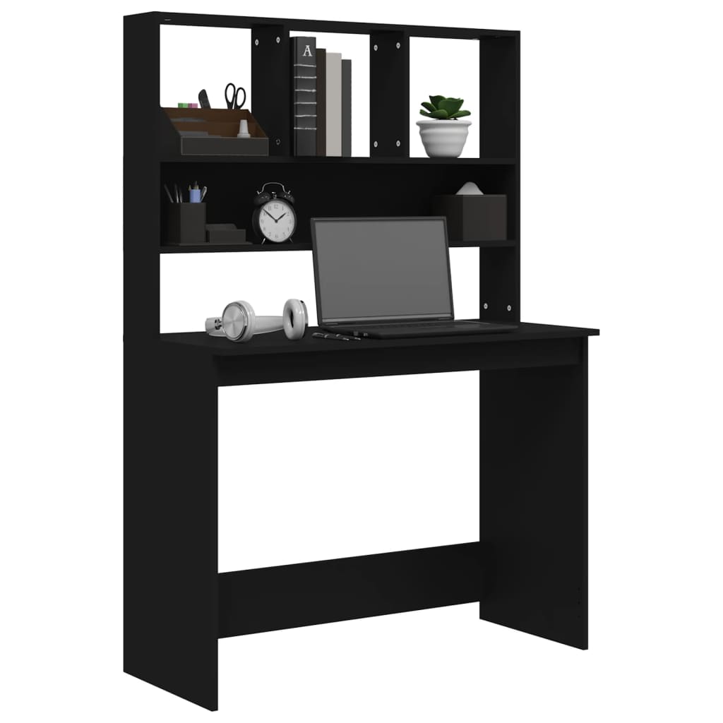 Schreibtisch mit Regal Computertisch Arbeitstisch Bürotisch PC Tisch Laptoptisch - Bild 15 von 60