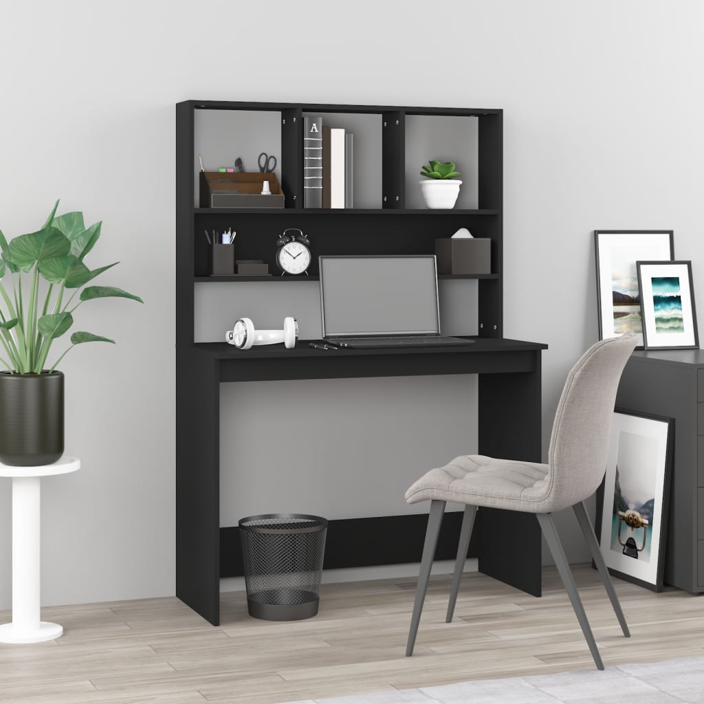 Modern Schreibtisch Bürotisch mit Regal Arbeitstisch Computertisch Gamingtisch - Bild 23 von 31