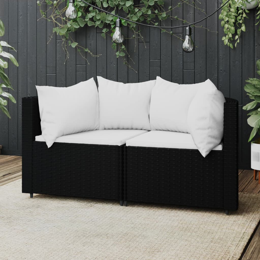 Garten Lounge Set mit Kissen Gartensofa Ecksofa Gartenmöbel Poly Rattan - Bild 98 von 106