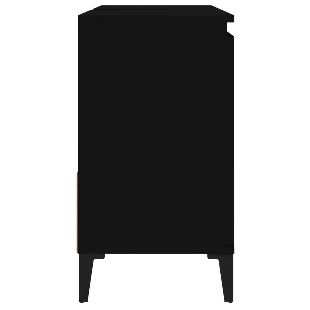 Waschbeckenunterschrank Waschtisch Unterschrank Badschrank mit 2 Schubladen - Bild 18 von 86