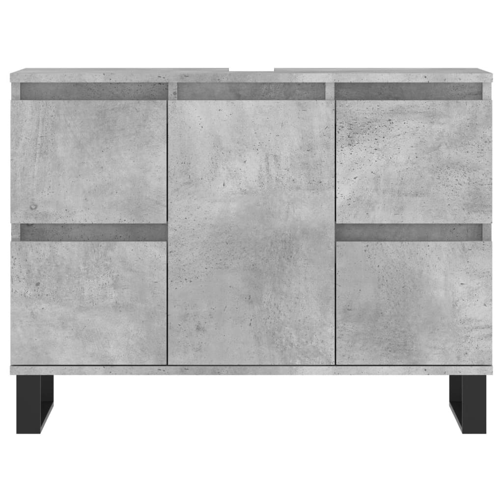 Badezimmerschrank Waschbeckenunterschrank Badschrank mehrere Auswahl 80x33x60 cm - Bild 34 von 66