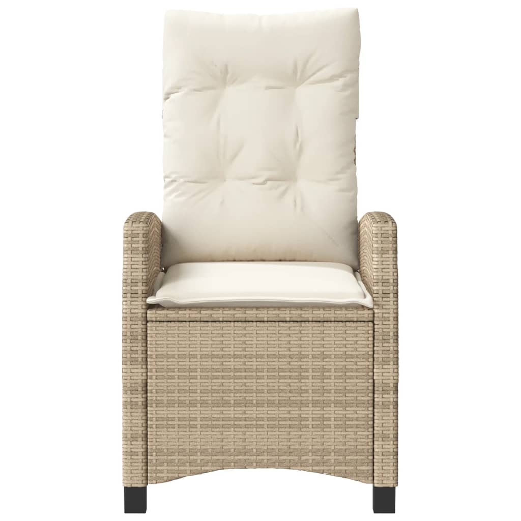 Poly Rattan Gartensessel mit Kissen Verstellbar Gartenstuhl Sessel Stuhl Stühle - Bild 52 von 77