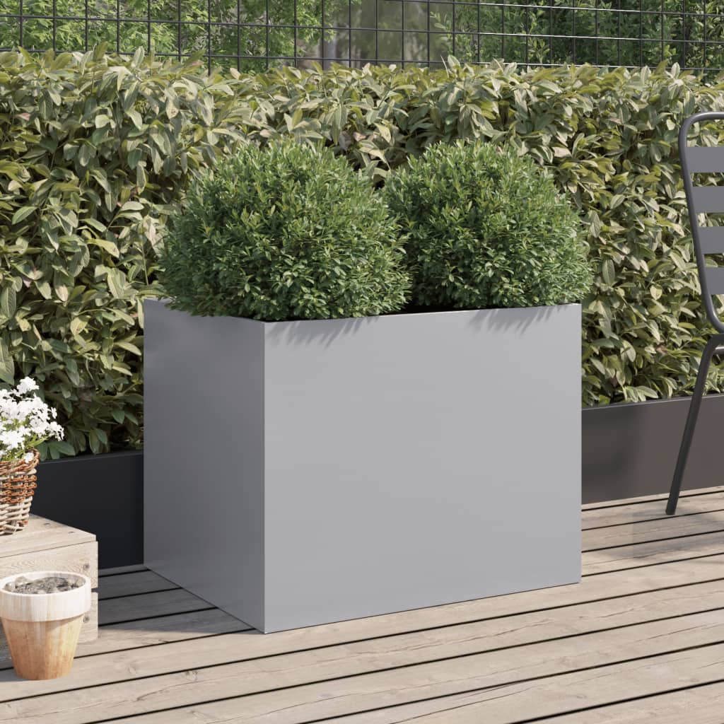 Metall Pflanzkübel Blumenkasten Hochbeet Gemüsebeet Blumenbeet Stahl Beet Garten - Bild 87 von 93