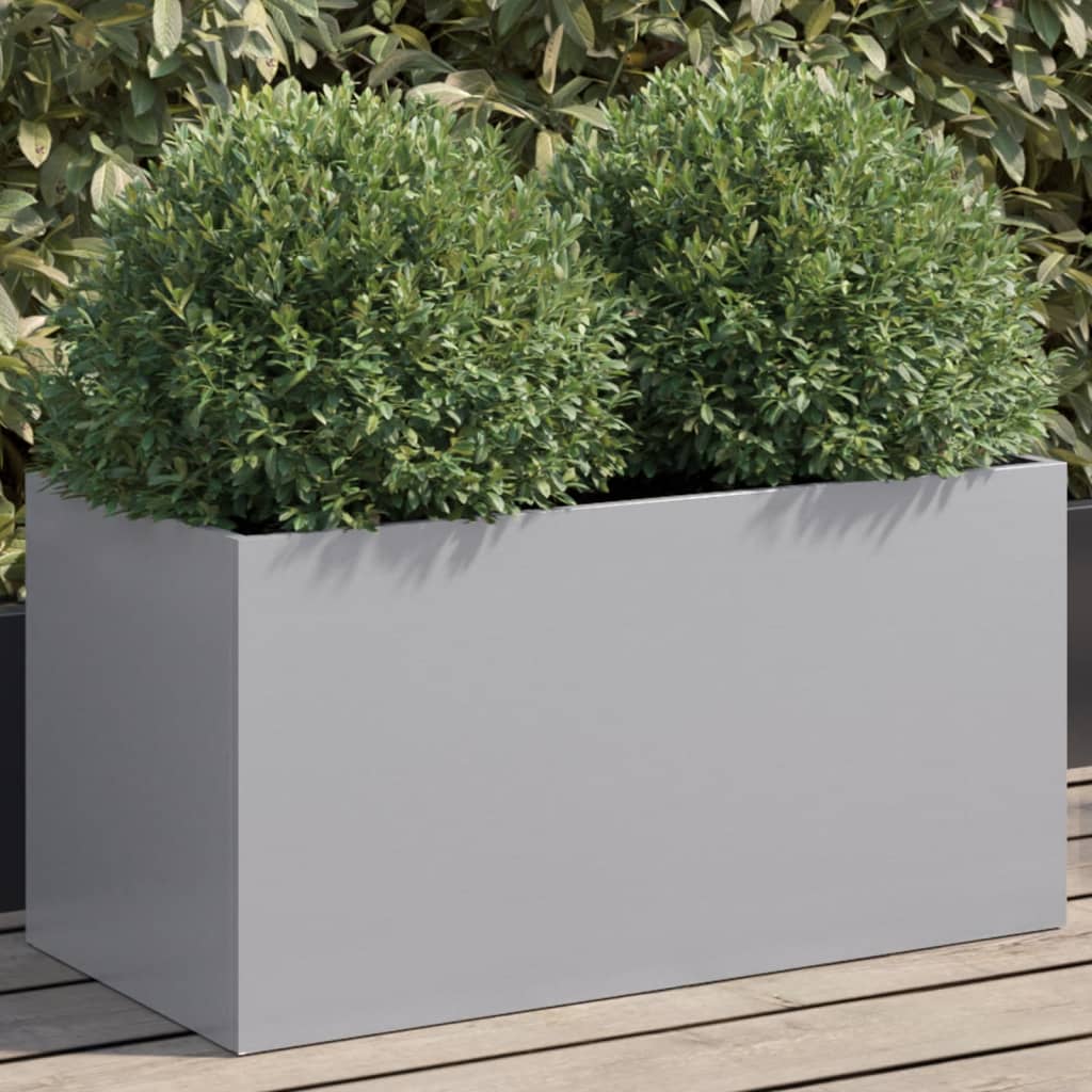Metall Pflanzkübel Blumenkasten Hochbeet Gemüsebeet Blumenbeet Stahl Beet Garten - Bild 84 von 93