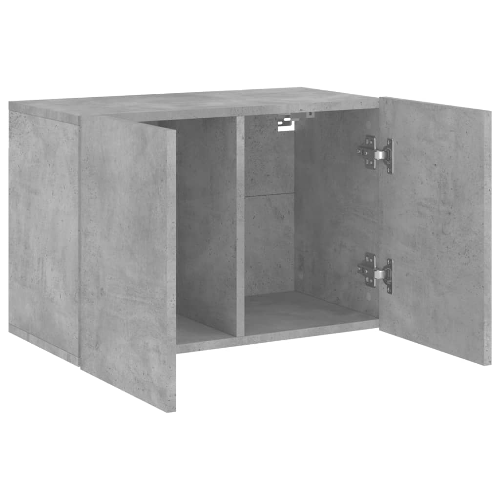 TV Wandschrank Lowboard Fernsehschrank Hängeschrank TV Möbel 60/80/100 cm - Bild 41 von 91