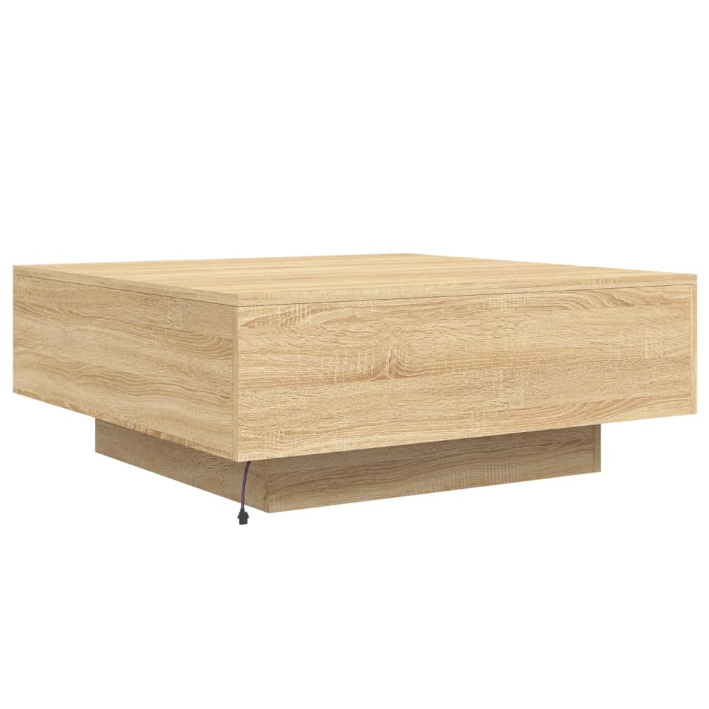 Couchtisch Wohnzimmertisch mit LED Beleuchtung Beistelltisch Stehtische - Bild 43 von 89