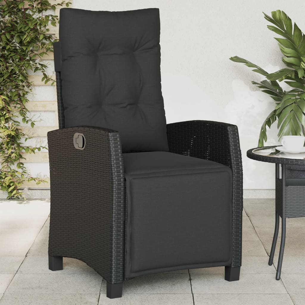 Poly Rattan Gartensessel mit Kissen Verstellbar Gartenstuhl Sessel Stuhl Stühle - Bild 19 von 77