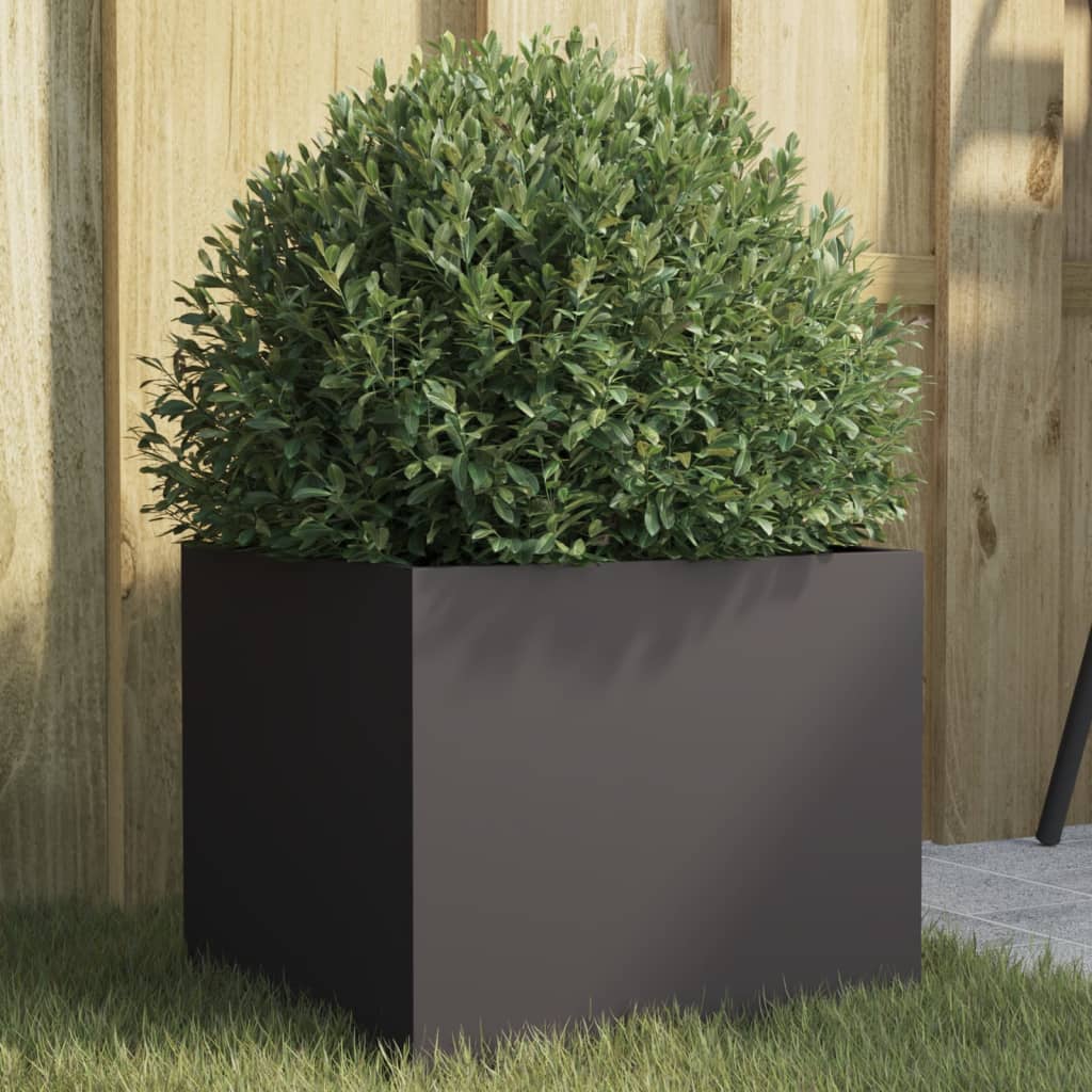 Metall Pflanzkübel Blumenkasten Hochbeet Gemüsebeet Blumenbeet Stahl Beet Garten - Bild 23 von 93