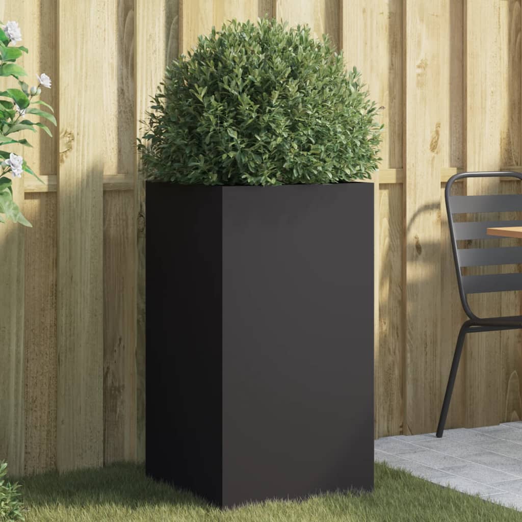 Metall Pflanzkübel Blumenkasten Hochbeet Gemüsebeet Blumenbeet Stahl Beet Garten - Bild 25 von 93