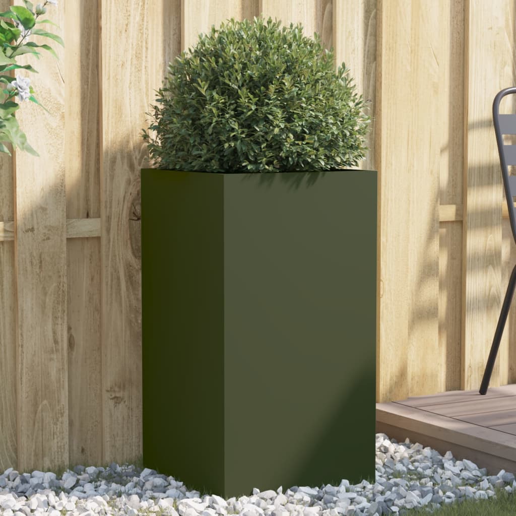 Metall Pflanzkübel Blumenkasten Hochbeet Gemüsebeet Blumenbeet Stahl Beet Garten - Bild 59 von 93