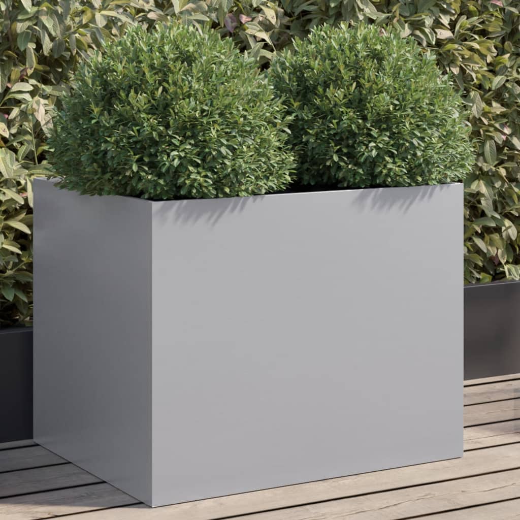 Metall Pflanzkübel Blumenkasten Hochbeet Gemüsebeet Blumenbeet Stahl Beet Garten - Bild 85 von 93