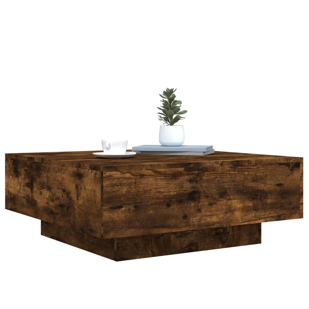 Couchtisch Wohnzimmertisch mit LED Beleuchtung Beistelltisch Stehtische - Bild 62 von 89