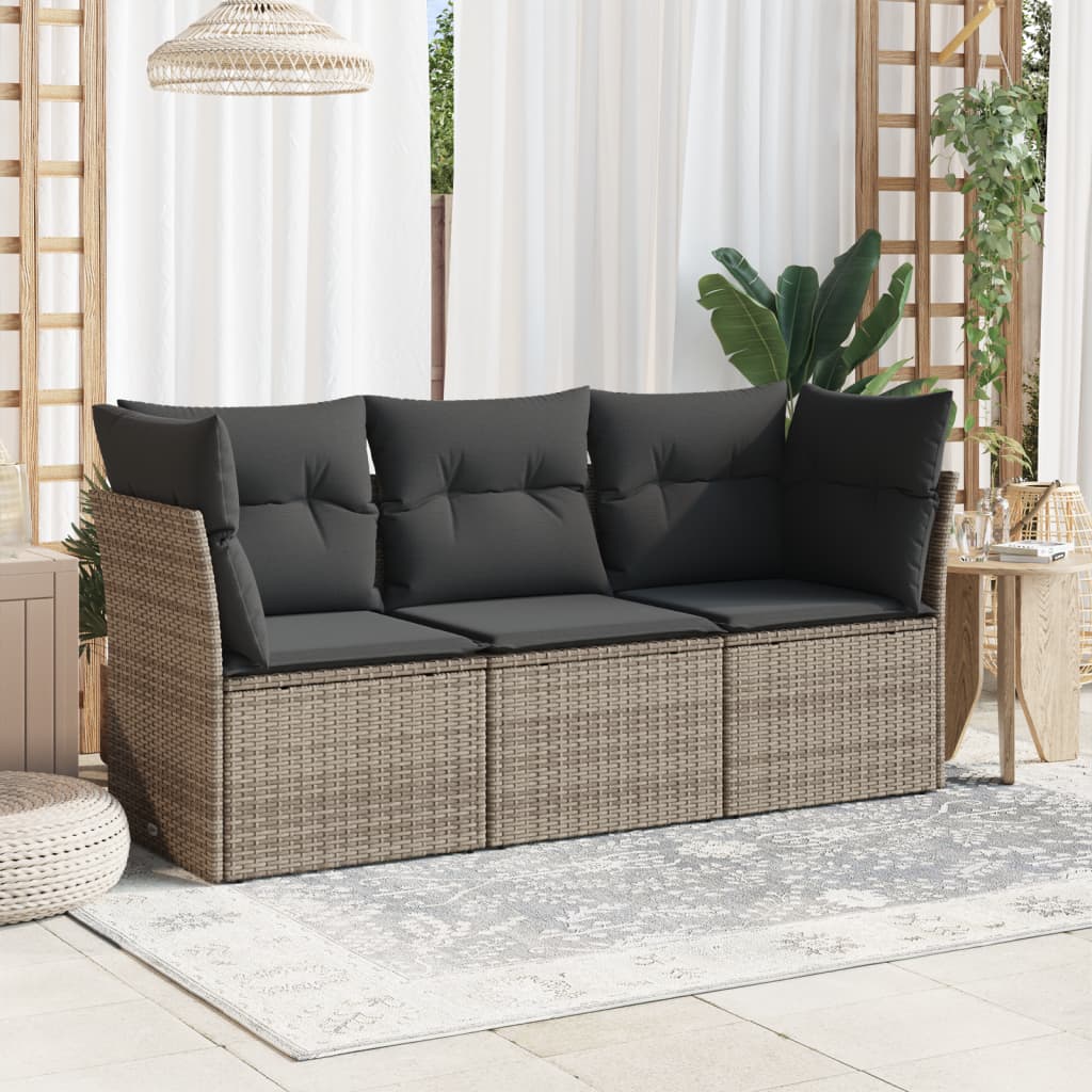 Garden Sofas Terrassenmöbel Lounge Set Balkon Garten-Sofagarnitur mit Kissen Neu - Bild 28 von 30