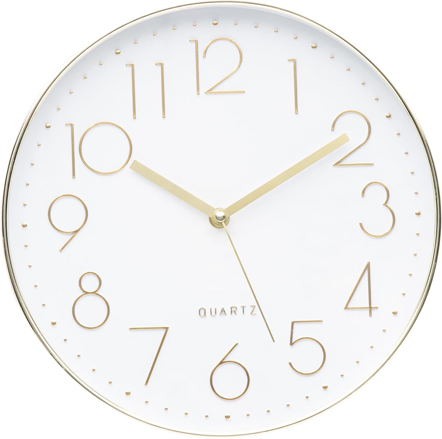 Wall Clocks Modern Non-Ticking Silent 12 Inch Quartz Room Decro Clock Battery - Picture 10 of 10