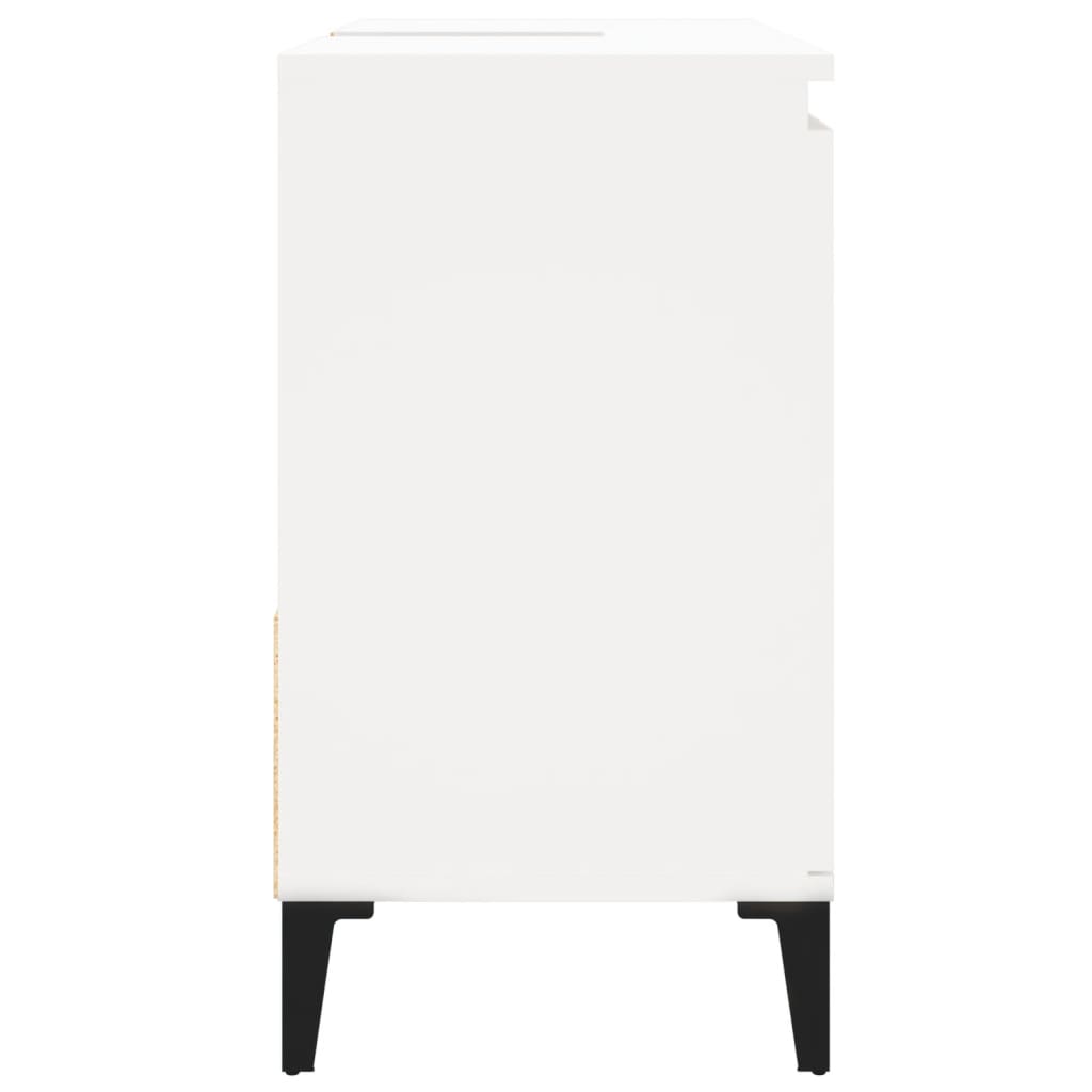 Waschbeckenunterschrank Waschtisch Unterschrank Badschrank mit 2 Schubladen - Bild 9 von 86