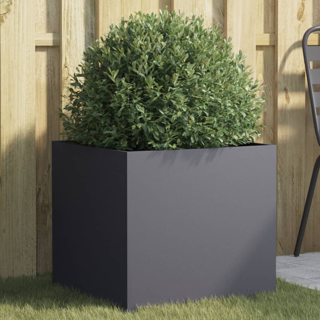 Metall Pflanzkübel Blumenkasten Hochbeet Gemüsebeet Blumenbeet Stahl Beet Garten - Bild 47 von 93
