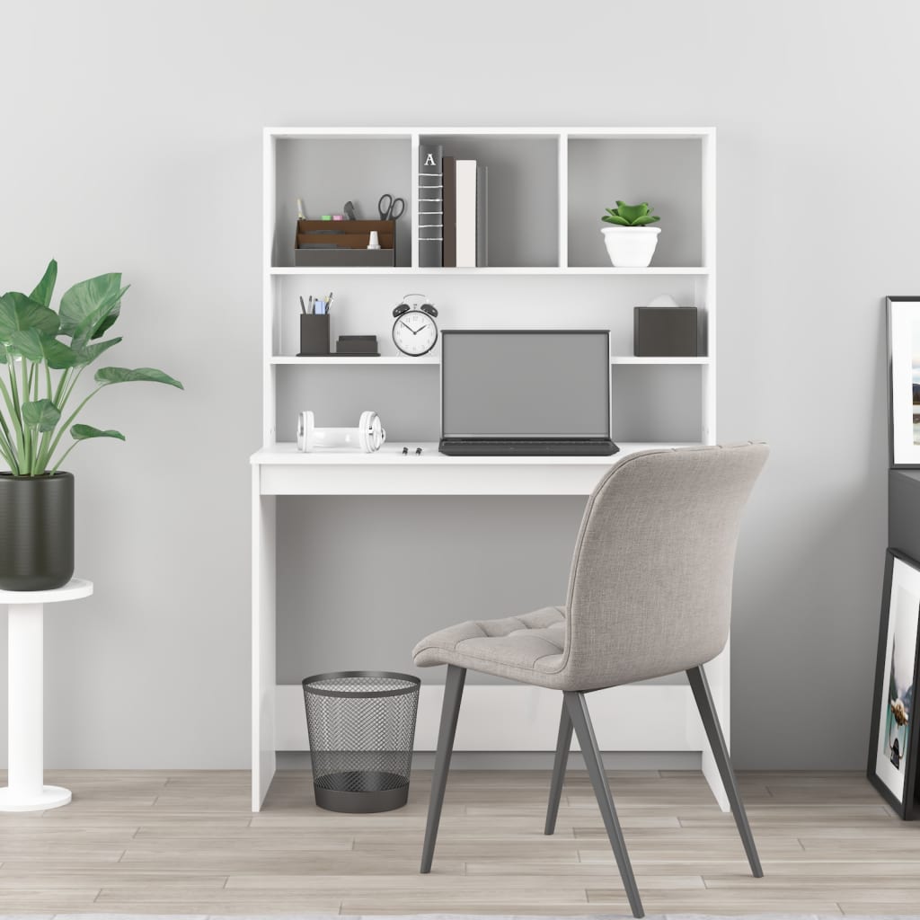 Schreibtisch mit Regal Computertisch Arbeitstisch Bürotisch PC Tisch Laptoptisch - Bild 21 von 60