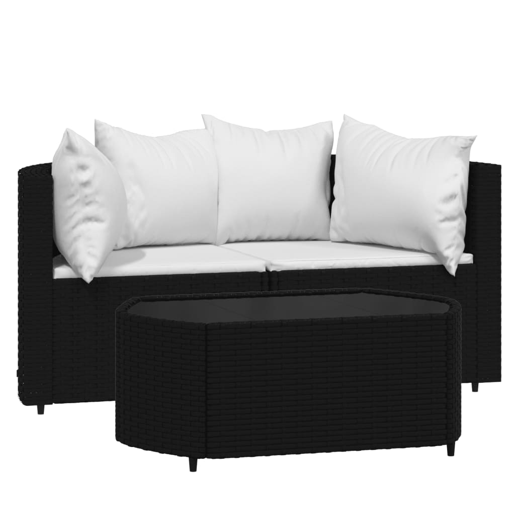 Garten Lounge Set mit Kissen Gartensofa Ecksofa Gartenmöbel Poly Rattan - Bild 96 von 106