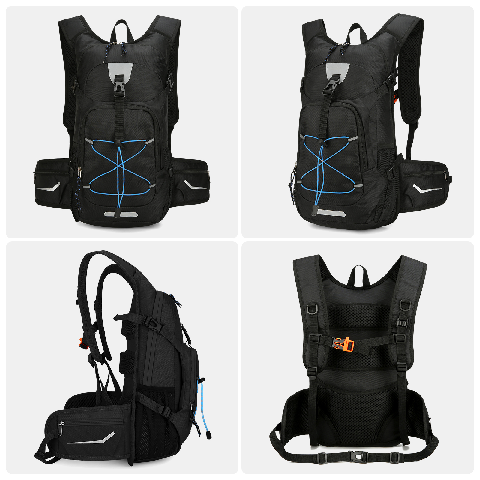 20L 30L Rucksack Herren Damen Wanderrucksack Trekkingrucksack Fahrradrucksack