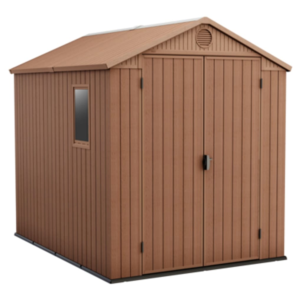 Gerätehaus Darwin Holz-Optik Geräteschuppen Gartenhaus Gartenschuppen Schuppen - Bild 16 von 32