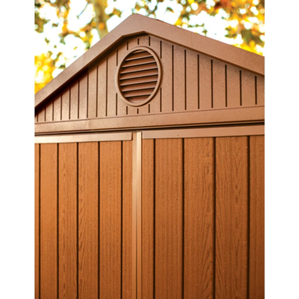 Gerätehaus Darwin Holz-Optik Geräteschuppen Gartenhaus Gartenschuppen Schuppen - Bild 20 von 32