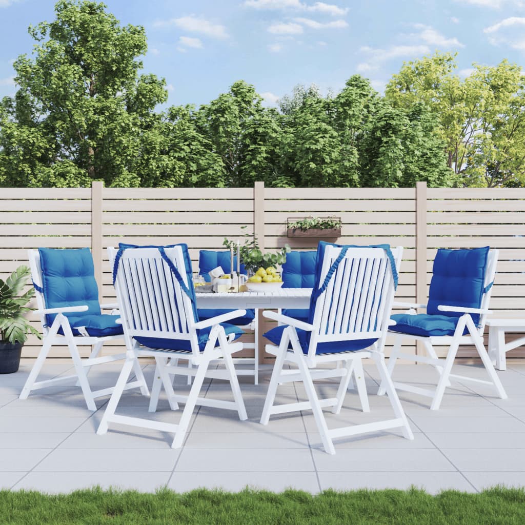 2/4/6er Set Auflagen Niedriglehner Sitzauflagen Gartenstuhl Sitzkissen Kissen - Bild 27 von 34