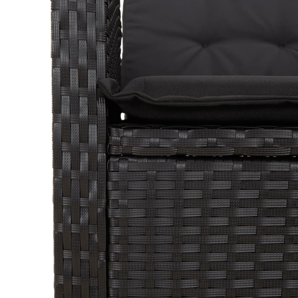 Poly Rattan Gartensessel mit Kissen Verstellbar Gartenstuhl Sessel Stuhl Stühle - Bild 27 von 77