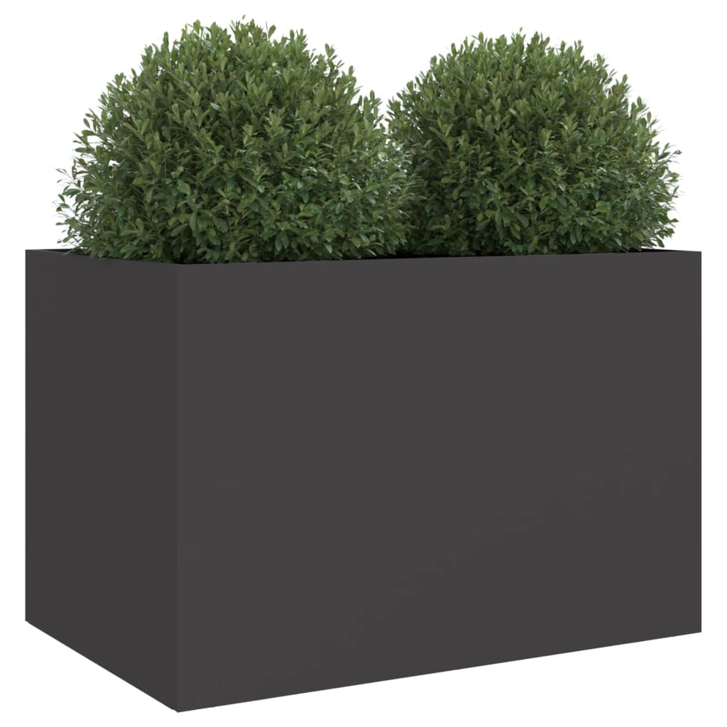 Metall Pflanzkübel Blumenkasten Hochbeet Gemüsebeet Blumenbeet Stahl Beet Garten - Bild 28 von 93