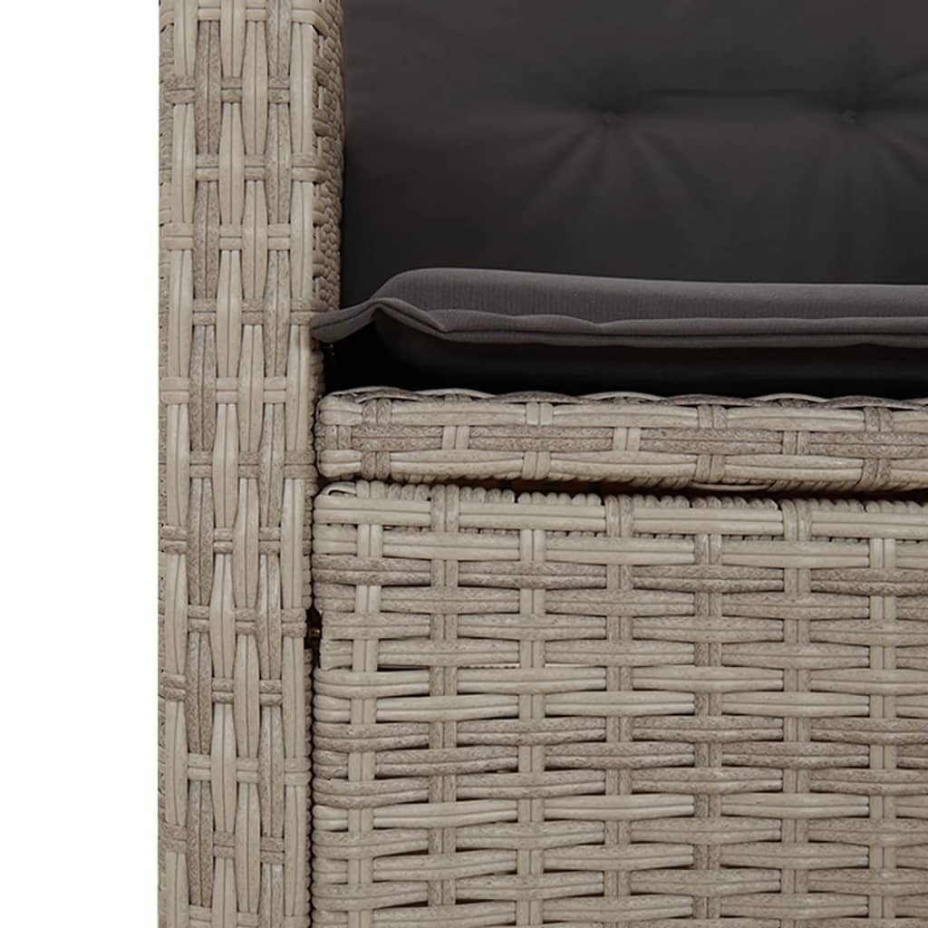 Poly Rattan Gartensessel mit Kissen Verstellbar Gartenstuhl Sessel Stuhl Stühle - Bild 77 von 77