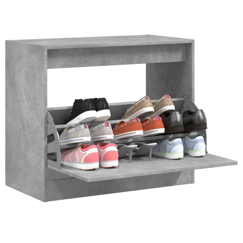 Schuhschrank mit 1/2/3/4 Klappen Schuhkipper Schuhregal Schuhkommode Schuhablage - Bild 138 von 145