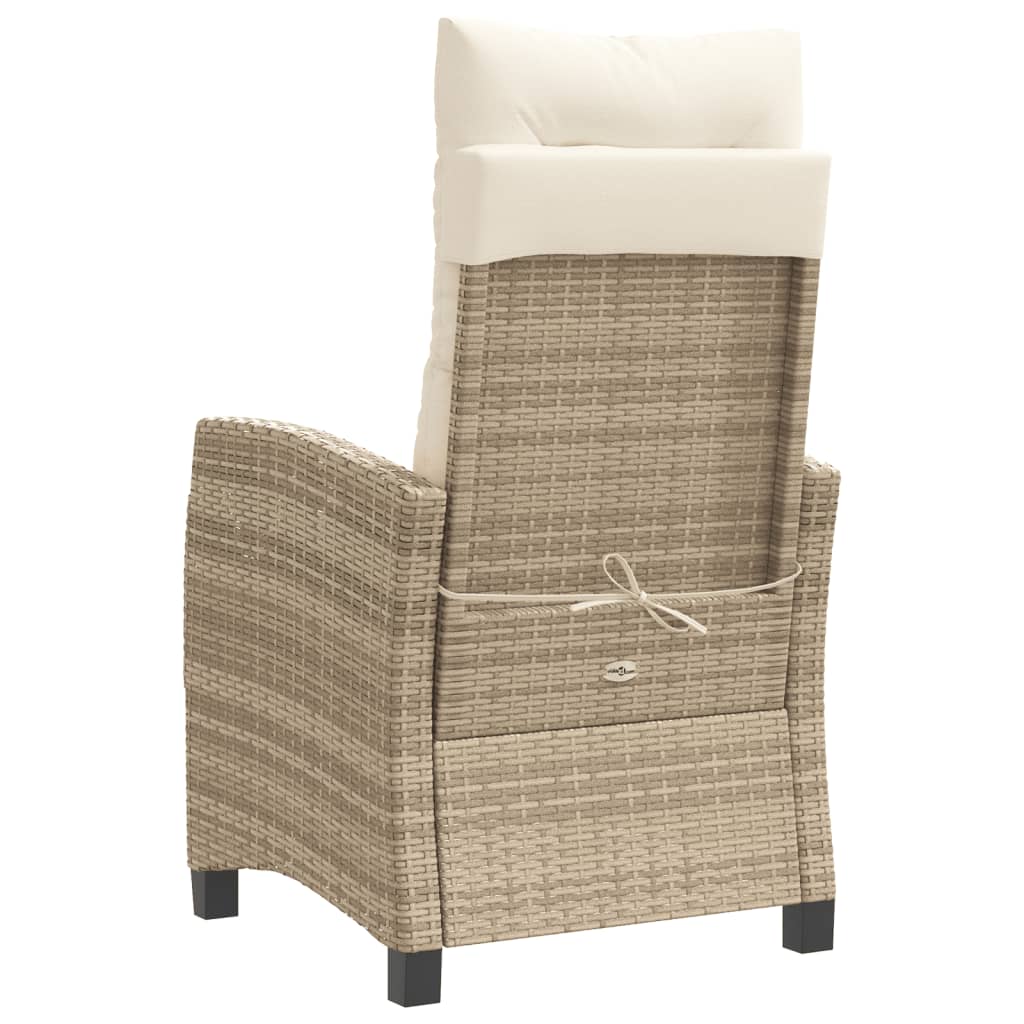 Poly Rattan Gartensessel mit Kissen Verstellbar Gartenstuhl Sessel Stuhl Stühle - Bild 54 von 77