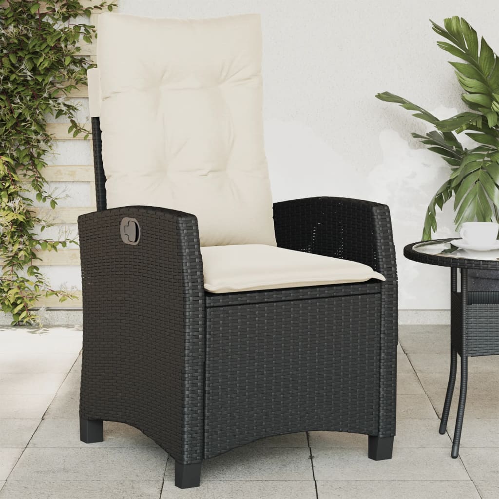 Poly Rattan Gartensessel mit Kissen Verstellbar Gartenstuhl Sessel Stuhl Stühle - Bild 8 von 77