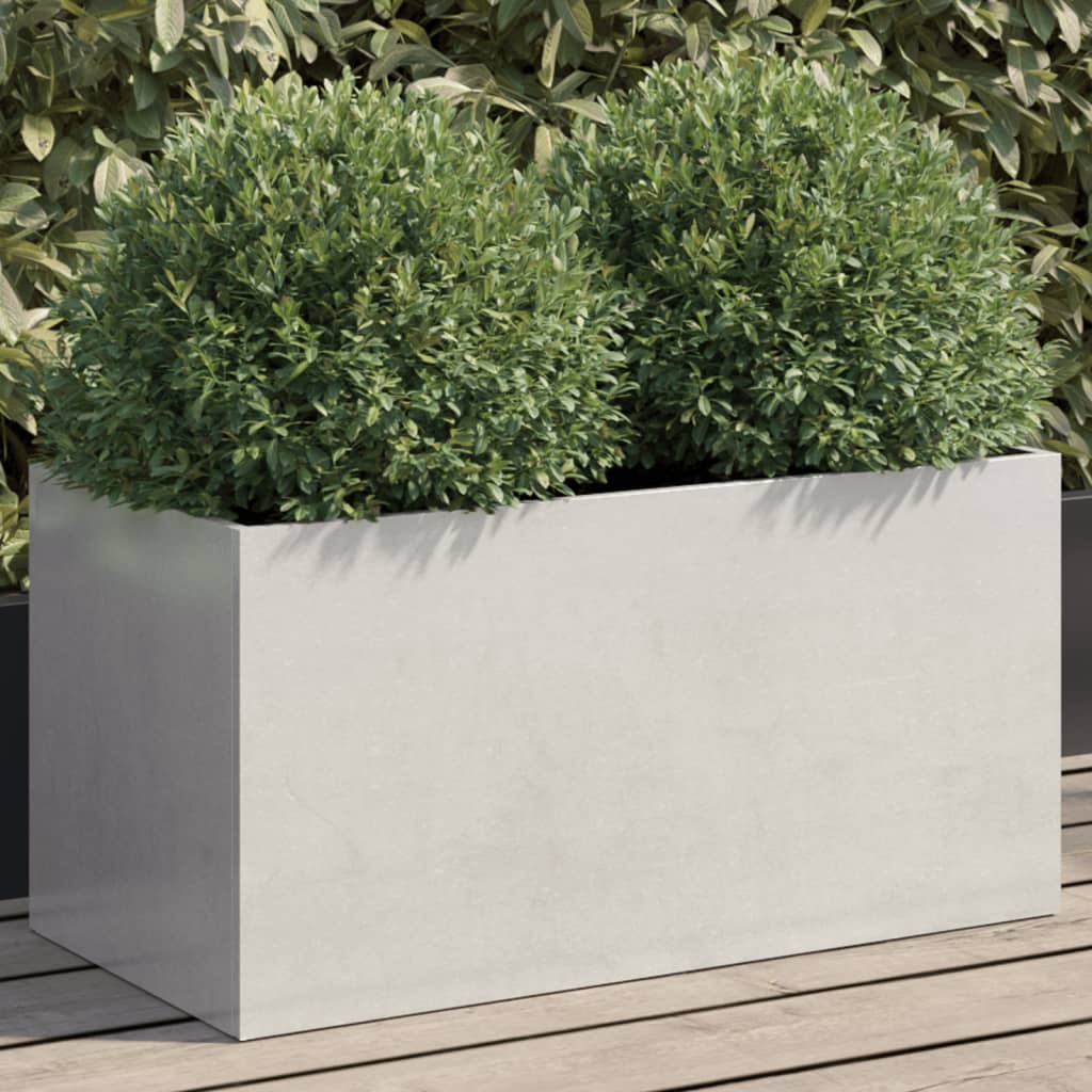 Metall Pflanzkübel Blumenkasten Hochbeet Gemüsebeet Blumenbeet Stahl Beet Garten - Bild 72 von 93