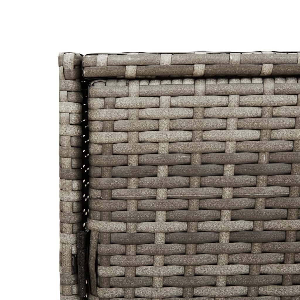 Gartenschrank Balkonschrank Geräteschrank Haushaltsschrank Schrank Poly Rattan - Bild 44 von 55
