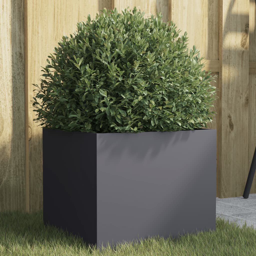 Metall Pflanzkübel Blumenkasten Hochbeet Gemüsebeet Blumenbeet Stahl Beet Garten - Bild 46 von 93