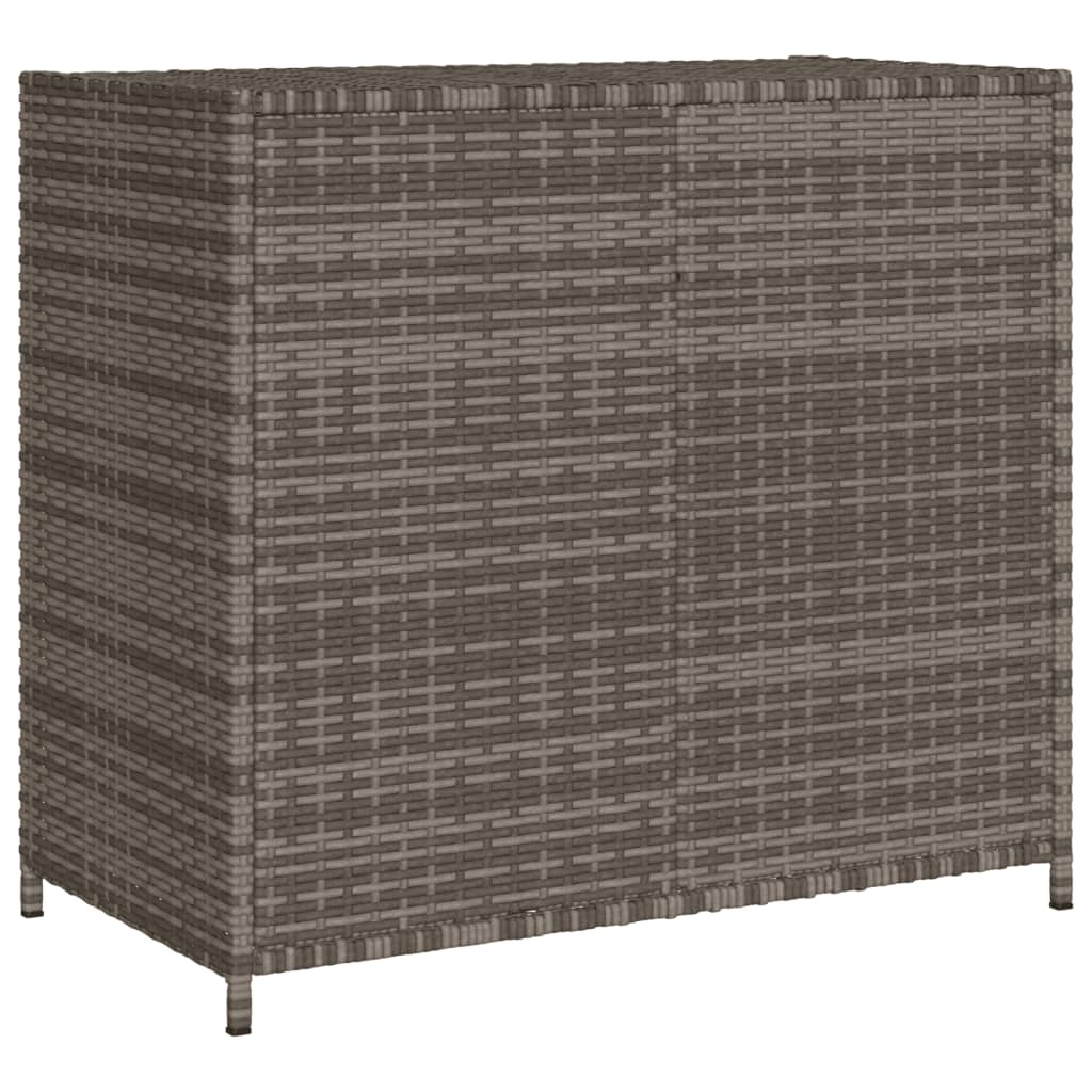 Gartenschrank Balkonschrank Geräteschrank Haushaltsschrank Schrank Poly Rattan - Bild 42 von 55