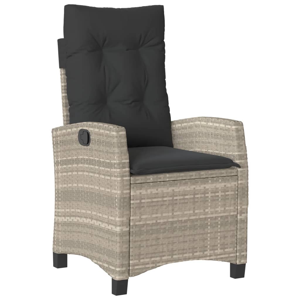 Poly Rattan Gartensessel mit Kissen Verstellbar Gartenstuhl Sessel Stuhl Stühle - Bild 70 von 77