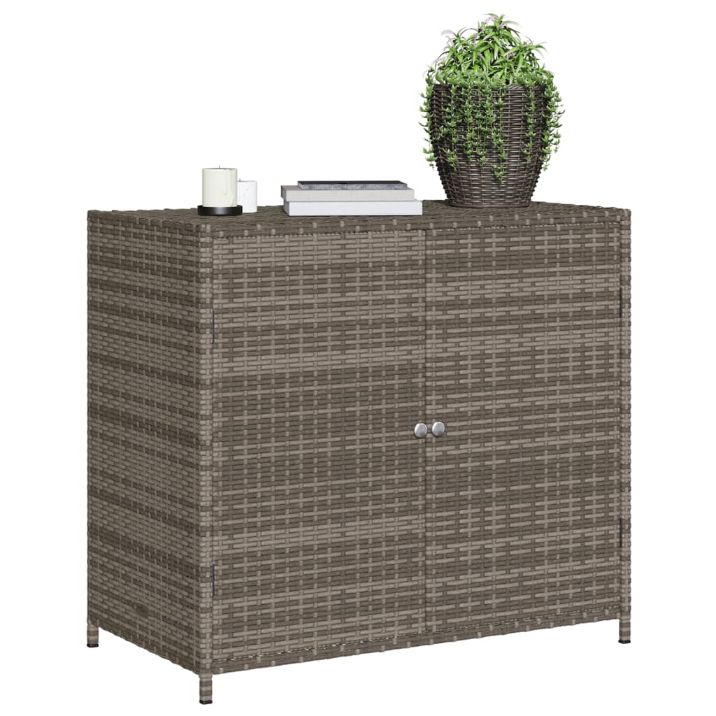 Gartenschrank Balkonschrank Geräteschrank Haushaltsschrank Schrank Poly Rattan - Bild 37 von 55