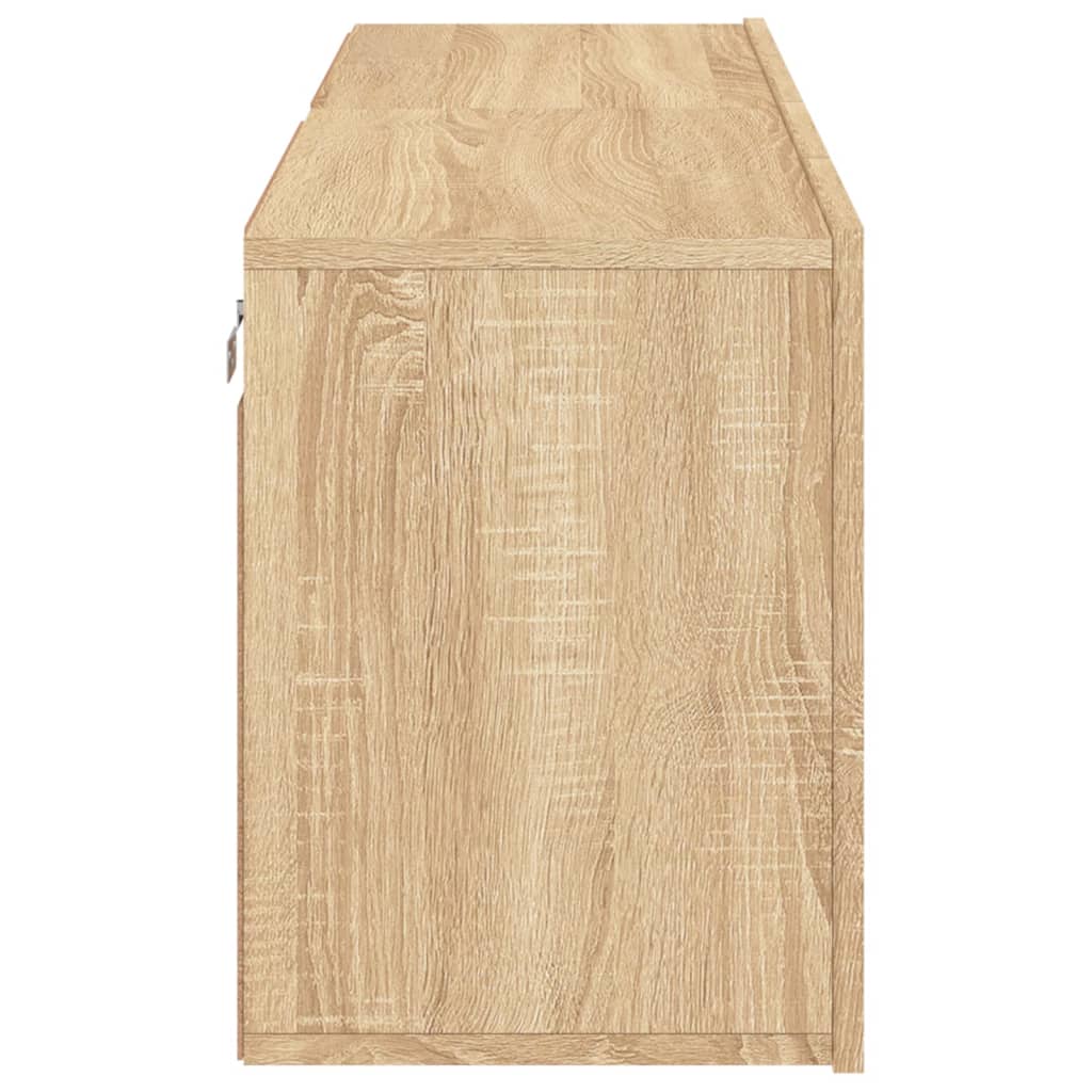 TV Wandschrank Lowboard Fernsehschrank Hängeschrank TV Möbel 60/80/100 cm - Bild 32 von 91
