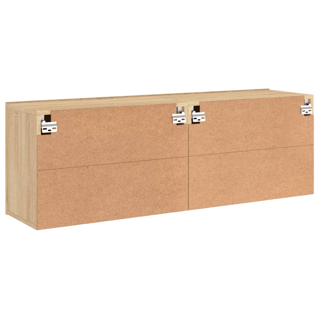 TV Wandschrank Lowboard Fernsehschrank Hängeschrank TV Möbel 60/80/100 cm - Bild 33 von 91