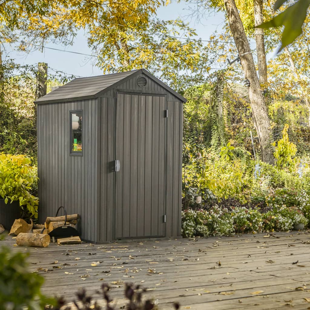 Gerätehaus Darwin Holz-Optik Geräteschuppen Gartenhaus Gartenschuppen Schuppen - Bild 23 von 32
