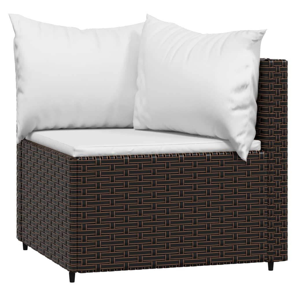 Garten Lounge Set mit Kissen Gartensofa Ecksofa Gartenmöbel Poly Rattan - Bild 88 von 106