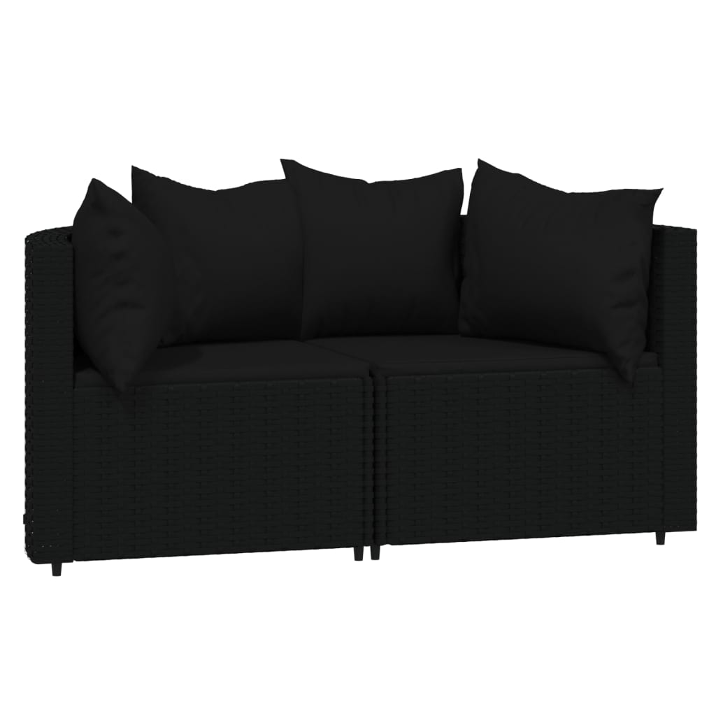 Garten Lounge Set mit Kissen Gartensofa Ecksofa Gartenmöbel Poly Rattan - Bild 65 von 106