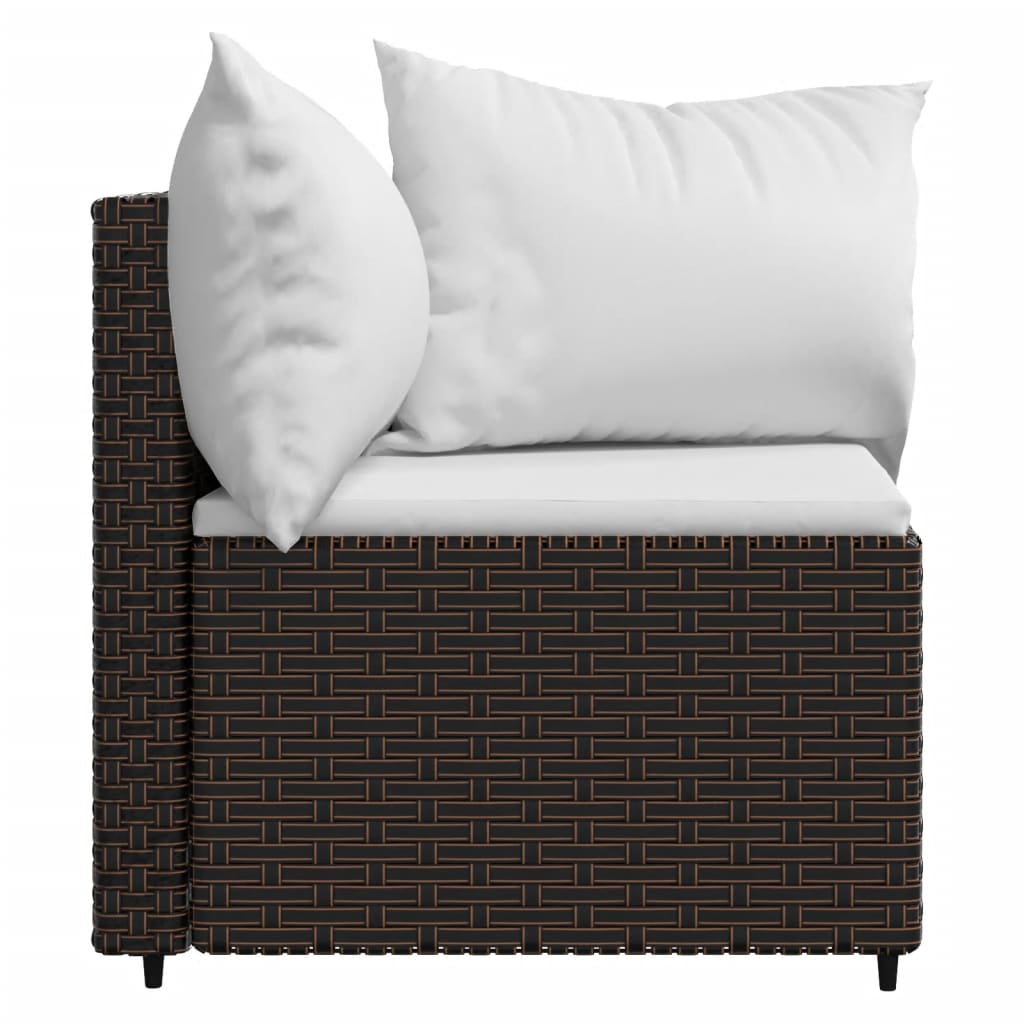 Garten Lounge Set mit Kissen Gartensofa Ecksofa Gartenmöbel Poly Rattan - Bild 90 von 106