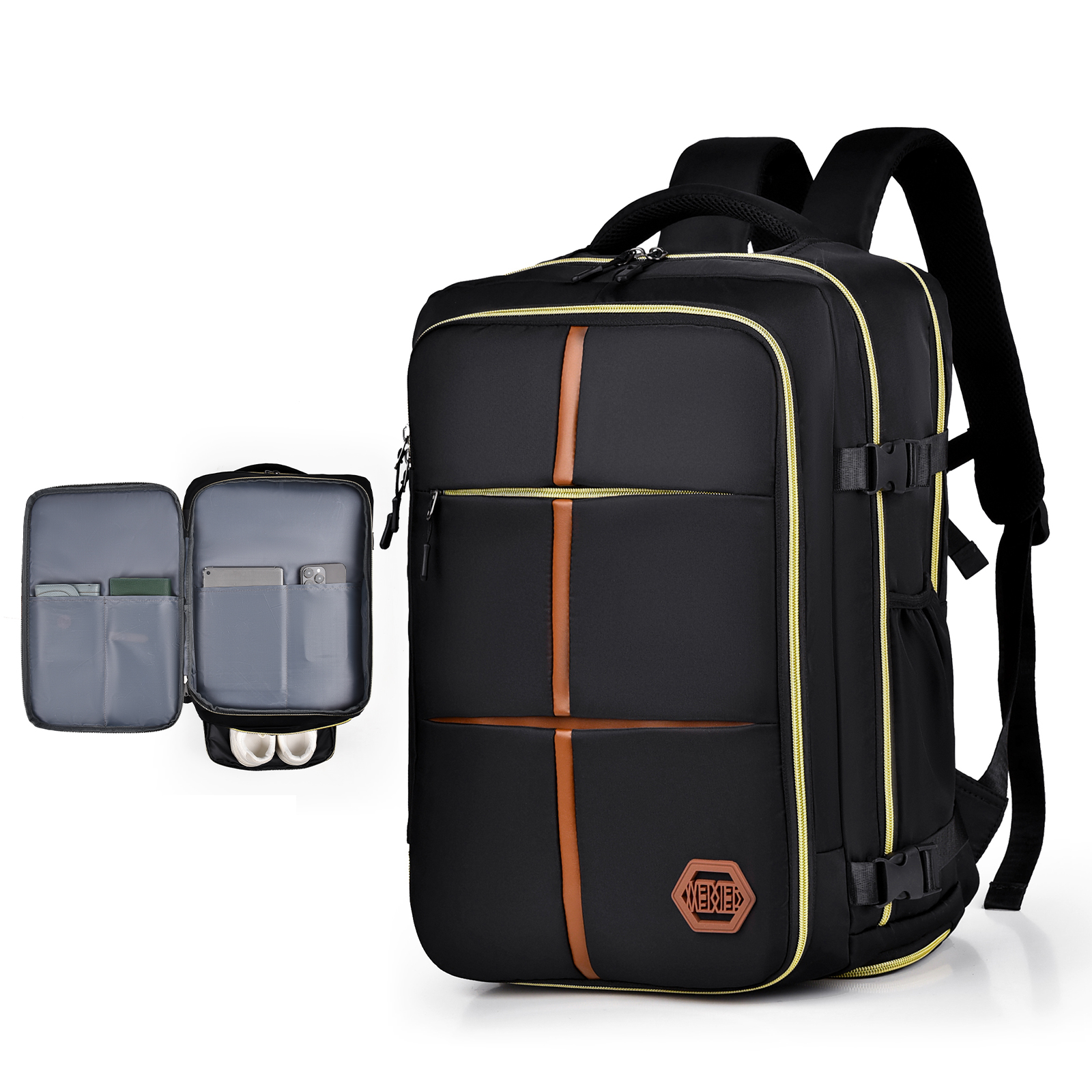 Ryanair Carry on Backpack Cabin Bag 40x20x25 Under Seat Rucksack Travel Luggage - Picture 26 of 28